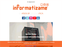 Tablet Screenshot of informatiza.me